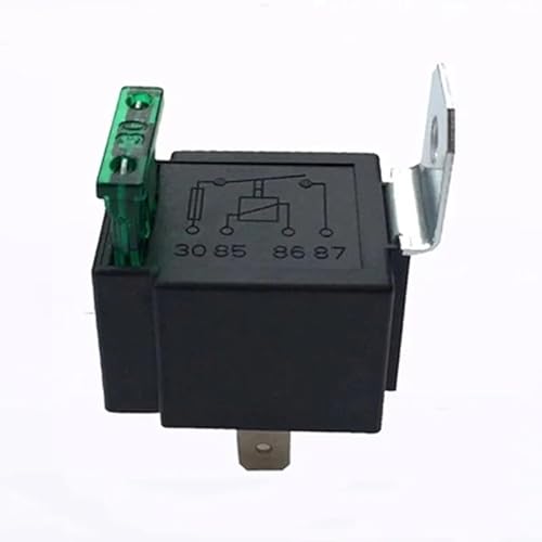 DQFOCPHHAA 1Pcs 4 Pins Car Electronic Starter 12V DC 30A Normally Open Contacts Fused Relay 4 Wire Relays Metal Bracket Automotive Lamp Fuse 4P Relais DQFOCPHHAA 1Pcs 4 Pins Car Electronic Starter 12V DC 30A Normally Open Contacts Fused Relay 4 Wire Relays Metal Bracket Automotive Lamp Fuse 4P Relais von DQFOCPHHAA