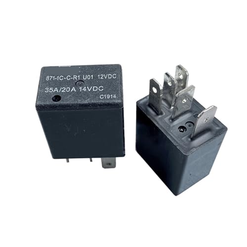 DQFOCPHHAA 1pc 871-1C-C-R1 U01 12VDC Car Relay 5 Pin 35A von DQFOCPHHAA