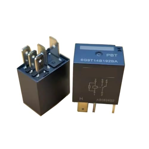 DQFOCPHHAA 1pc Car Relay 6G9T14B192BA 12VDC 5-pin HFV6 von DQFOCPHHAA