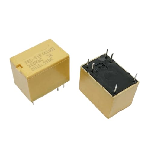 DQFOCPHHAA 1pc JRC-21F(4100) 5VDC (4100-5V/12V-3A) Relay 6pins von DQFOCPHHAA