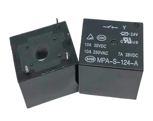 DQFOCPHHAA 1pc MPA-S-124-A 24V (T73A-12V/24V-10A) Relay 4pins von DQFOCPHHAA