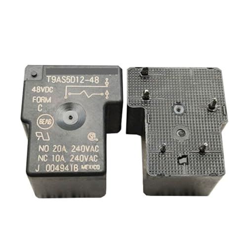 DQFOCPHHAA 1pc Relay T9AS5D12-48 48VDC 5Pin DC48V 20A/10A T90 von DQFOCPHHAA