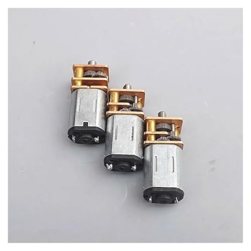 DQFOCPHHAA 1pcs, DC 3V-6V 5V 40RPM Slow Speed N20 Reducer Gear Electronic Starter Full Metal Gearbox Reduction Gearmotor DIY DQFOCPHHAA 1pcs, DC 3V-6V 5V 40RPM Slow Speed N20 Reducer Gear Electronic Starter Full Metal Gearbox Reduction Gearmotor DIY von DQFOCPHHAA