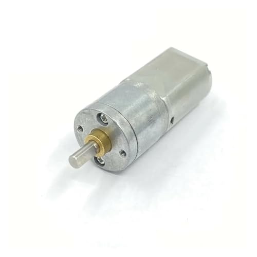 DQFOCPHHAA 20mm 130 Full Metal Gearbox Gear Electronic Starter 15RPM-310RPM Slow Speed Reducer Engine D-Shaft 310RPM_12V von DQFOCPHHAA