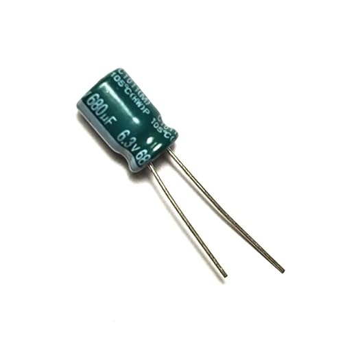 DQFOCPHHAA 20pcs 680uF 6.3V 680MFD 6.3WV 8 * 12mm Aluminum Electrolytic Capacitor Radial DQFOCPHHAA 20pcs 680uF 6.3V 680MFD 6.3WV 8 * 12mm Aluminum Electrolytic Capacitor Radial von DQFOCPHHAA