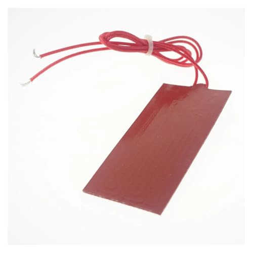 DQFOCPHHAA 220V AC 150x200mm 100W Rectangle Flexible Silicon Heater Pad for Oil Tank Electrical Wires von DQFOCPHHAA