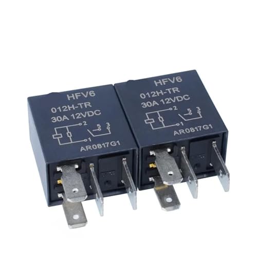 DQFOCPHHAA 2PCS Automotive Relay HFV6-012H-TR 4 PIN 4 Feet 1 Group Normally Open 30A12VDC Relay DQFOCPHHAA 2PCS Automotive Relay HFV6-012H-TR 4 PIN 4 Feet 1 Group Normally Open 30A12VDC Relay von DQFOCPHHAA