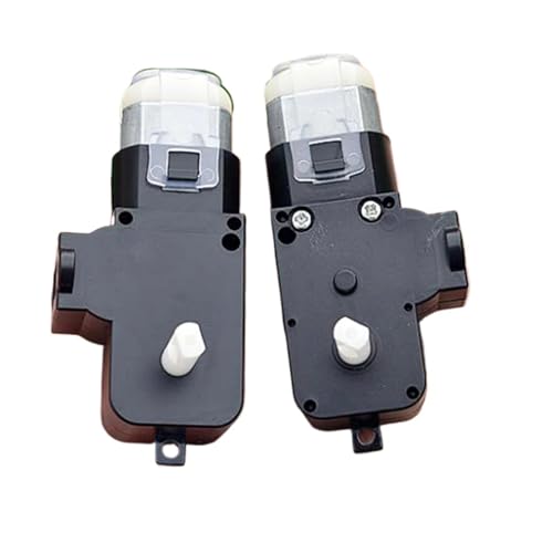 DQFOCPHHAA 2PCS Reduction Electronic Starter DC 3V-3.7V High Torque Slow Speed Worm Reduction 130 Electronic Starter (R+L) Set for Robot Remote Control Car von DQFOCPHHAA