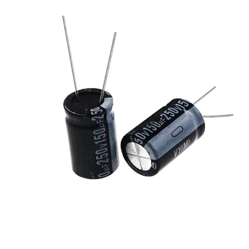 DQFOCPHHAA 2pcs 150uF 250V 150MFD 250VDC Aluminum Electrolytic Capacitor 16 * 25mm Radial 150mf250v 150uf250v 250v150mf 250v150uf DQFOCPHHAA 2pcs 150uF 250V 150MFD 250VDC Aluminum Electrolytic Capacitor 16 * 25mm Radial 150mf250v 150uf250v 250v150mf 250v150uf von DQFOCPHHAA