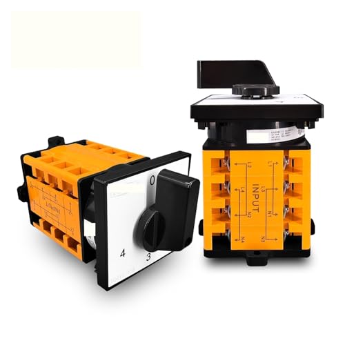 DQFOCPHHAA 4 Input 1 Output cam Changeover Switch 230V 75A Single Phase 0-1-2-3-4 TO4T1-75A 4 Steps von DQFOCPHHAA