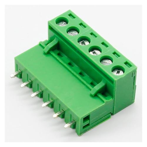 DQFOCPHHAA 5 Sets ht5.08 6pin Terminal Type 300V 10A 5.08mm Pitch Connector PCB Screw terminal Block DQFOCPHHAA 5 Sets ht5.08 6pin Terminal Type 300V 10A 5.08mm Pitch Connector PCB Screw terminal Block von DQFOCPHHAA