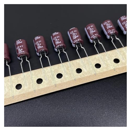 DQFOCPHHAA 50pcs 220uF 25V220UF 8x12mm Low Impedance 25V220uF Aluminum Electrolytic Capacitor DQFOCPHHAA 50pcs 220uF 25V220UF 8x12mm Low Impedance 25V220uF Aluminum Electrolytic Capacitor von DQFOCPHHAA