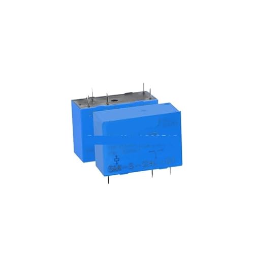 DQFOCPHHAA 50pcs Power Relay SMI-S-124L-01 SMI S 124L-01 24VDC 10A 250VAC 5PIN von DQFOCPHHAA