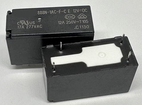 DQFOCPHHAA 888N-1AC-F-C E 12VDC (115F-1A-4P-12V-17A) Relay 4 pins von DQFOCPHHAA