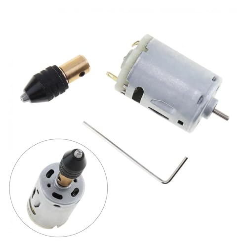 DQFOCPHHAA DC 12-24V 385 Electronic Starter Hand Drill 16000RPM Multifunction Three-jaw Chuck and Wrench DQFOCPHHAA DC 12-24V 385 Electronic Starter Hand Drill 16000RPM Multifunction Three-jaw Chuck and Wrench von DQFOCPHHAA