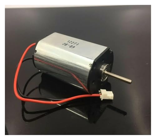 DQFOCPHHAA DC 12V 3713RPM 8-Pole Rotor Carbon Brush Electronic Starter Large Torque Low Noise with Front Ball Bearing for Barometer/Ventilator von DQFOCPHHAA