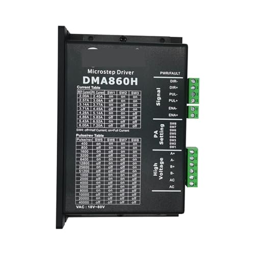 DQFOCPHHAA DMA860H Step Driver microstep Driver AC18~80V DC24-80V 2 Phase DQFOCPHHAA DMA860H Step Driver microstep Driver AC18~80V DC24-80V 2 Phase von DQFOCPHHAA