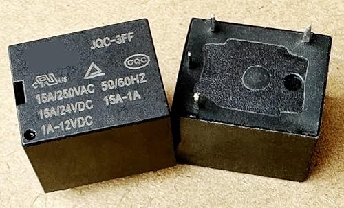 DQFOCPHHAA JQC-3FF 15A-1A 1A-12VDC (T73-1A-12V-15A) Relay 4 pins von DQFOCPHHAA