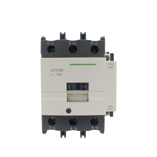 DQFOCPHHAA LC1-D95 Coil Voltge 110VAC Air Conditioning AC Contactor Three Pole with 1NO+1NC Auxiliary Block von DQFOCPHHAA