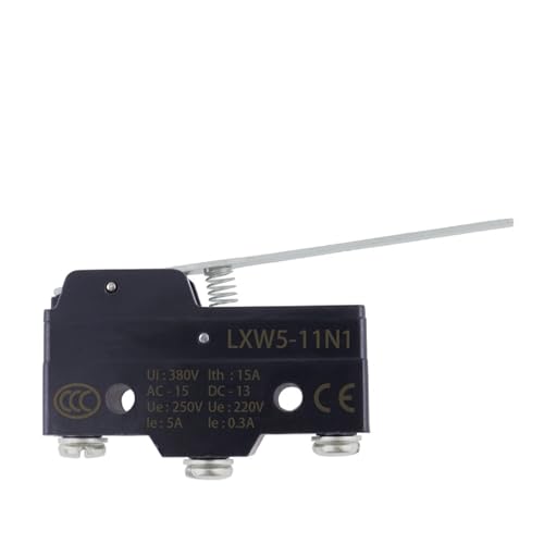 DQFOCPHHAA LXW5-11N1 Limit Switch Long Lever Arm SPDT Snap Action Travel Switch Waterproof Prevent Oil Anti-Pollution DQFOCPHHAA LXW5-11N1 Limit Switch Long Lever Arm SPDT Snap Action Travel Switch Waterproof Prevent Oil Anti-Pollution von DQFOCPHHAA