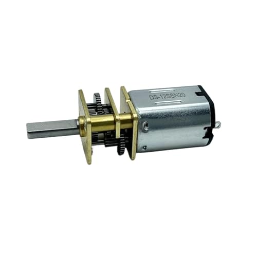 DQFOCPHHAA N20 Full Metal Gearbox Gear Electronic Starter DC 3V 5V 6V 32RPM-60RPM Slow Speed Large Torque Gear Ratio 1:298 DIY Toy Robot Smart Car DQFOCPHHAA N20 Full Metal Gearbox Gear Electronic Starter DC 3V 5V 6V 32RPM-60RPM Slow Speed Large Torque Gear Ratio 1:298 DIY Toy Robot Smart Car von DQFOCPHHAA