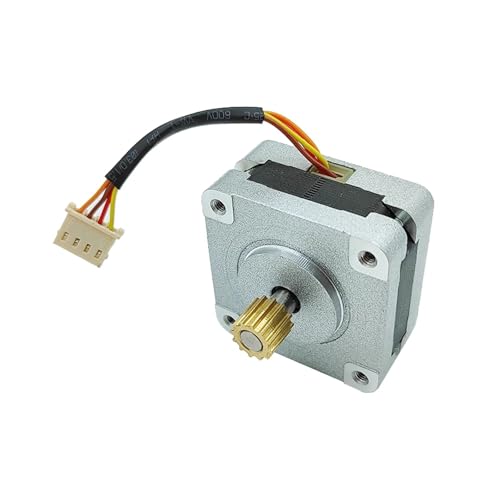 DQFOCPHHAA NEMA 16 39MM 1.8 Degree 2-Phase 4-Wire Hybrid Thin Stepper Electronic Starter 5mm Shaft Pulley for 3D Printer CNC Robot Engraving Machine DQFOCPHHAA NEMA 16 39MM 1.8 Degree 2-Phase 4-Wire Hybrid Thin Stepper Electronic Starter 5mm Shaft Pulley for 3D Printer CNC Robot Engraving Machine von DQFOCPHHAA