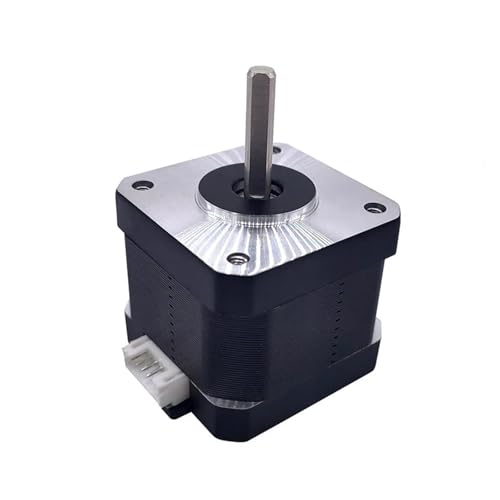 DQFOCPHHAA Nema 17 Stepper Electronic Starter 42 Electronic Starter Height 38mm for 3D Printer Printing 1.2A D Shaped Shaft von DQFOCPHHAA