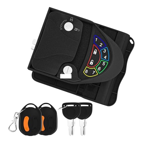 DQFOCPHHAA RV Remote Lock RV Keyless Entry Door Lock Camper Door Lock Latch Lock Anti-Theft Lock for Travel Trailer Motorhome Caravan Truck DQFOCPHHAA RV Remote Lock RV Keyless Entry Door Lock Camper Door Lock Latch Lock Anti-Theft Lock for Travel Trailer Motorhome Caravan Truck von DQFOCPHHAA