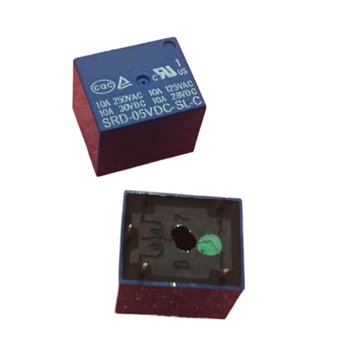 DQFOCPHHAA Relay 10pcs/Lot SRD-05VDC-SL-C 5V/5PIN/10A T73 von DQFOCPHHAA
