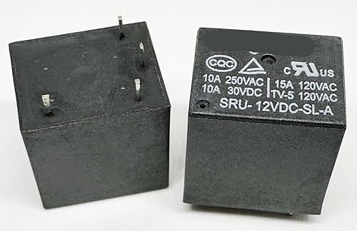 DQFOCPHHAA SRU-12VDC-SL-A (22F-1A-12V-10A) Relay 4 pins von DQFOCPHHAA