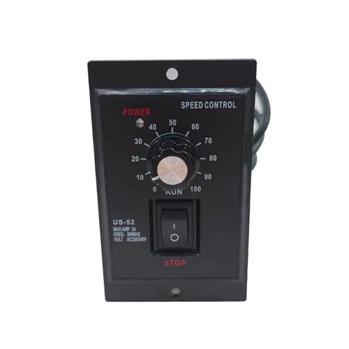 DQFOCPHHAA Speed Controller AC Regulator Electronic Starter Control Forword Backword with Filter Capacitor 400W AC 220V 50/60Hz DQFOCPHHAA Speed Controller AC Regulator Electronic Starter Control Forword Backword with Filter Capacitor 400W AC 220V 50/60Hz von DQFOCPHHAA