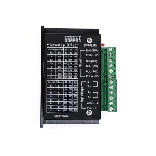 DQFOCPHHAA TB6600 Stepper Driver Step 17/23 Driver 42/57/86 32 Segments Upgraded 4.0A 42VDC DQFOCPHHAA TB6600 Stepper Driver Step 17/23 Driver 42/57/86 32 Segments Upgraded 4.0A 42VDC von DQFOCPHHAA