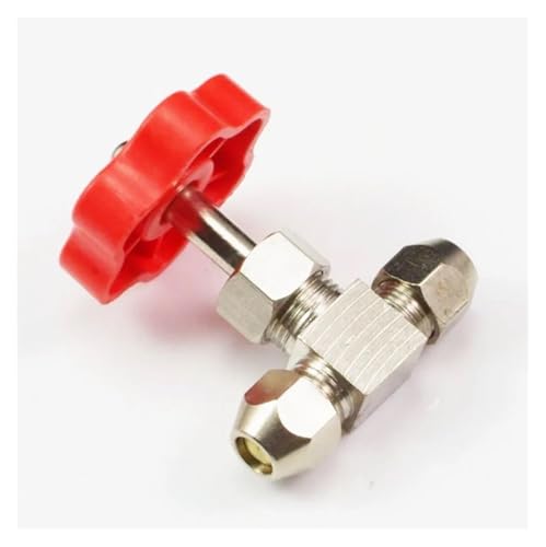 DQFOCPHHAA Tube OD 10mm Nickel-Plated Brass Needle Valve von DQFOCPHHAA
