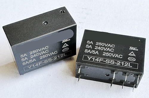 DQFOCPHHAA Y14F-SS-212L (14F-2C-12V-8A) Relay 8 pins von DQFOCPHHAA