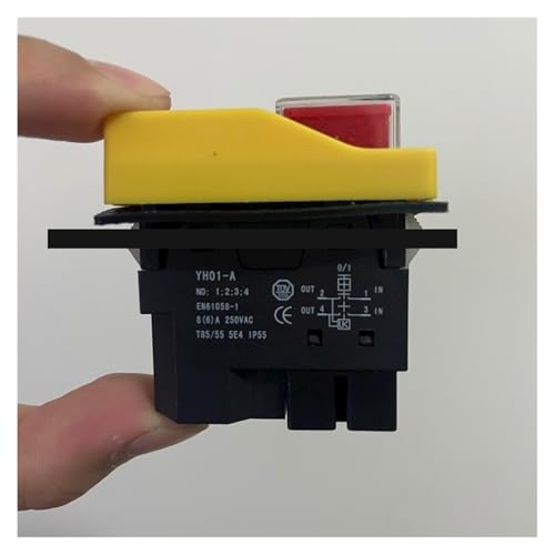 Electromagnetic switch YH01-A DZ04 button switch start stop button CK21/KJD17/KLD28A Electromagnetic switch YH01-A DZ04 button switch start stop button CK21/KJD17/KLD28A von DQFOCPHHAA