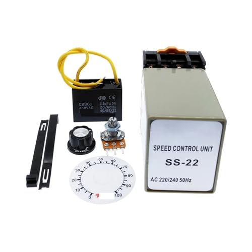 SS-22 AC 220V/240V 50Hz 0-100 RPM electronic starter Speed Control Switch + 20K Ohm Potentiometer SS-22 AC 220V/240V 50Hz 0-100 RPM electronic starter Speed Control Switch + 20K Ohm Potentiometer von DQFOCPHHAA