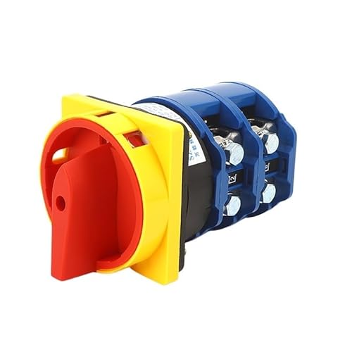 SZW26-160A 2GS 88X88mm Panel 2 Position 2 Pole 8 Screw Terminal Changeover Power Cut-off Padlock Knob Cam Switch von DQFOCPHHAA