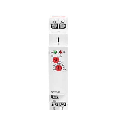 True Delay off Relay without Supply Voltage AC/DC12V-240V 1SPDT Time Relay von DQFOCPHHAA