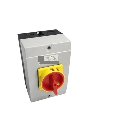YMD11-100D Isolator Switch 4P Padlock ON-OFF Cam Changeover With Box Enclosure IP65 100A von DQFOCPHHAA