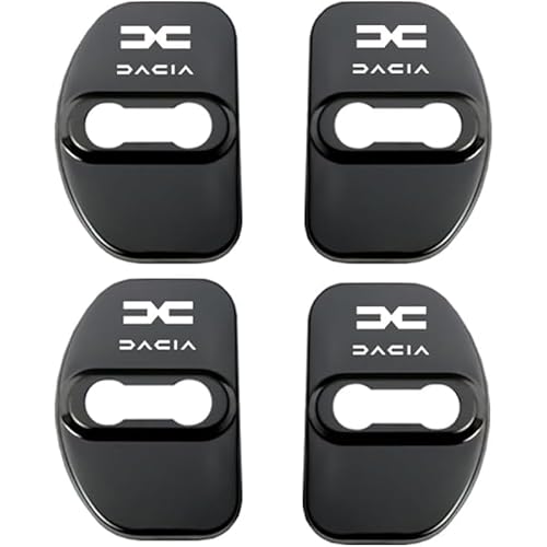 DQIGCTES Auto TüRschlossabdeckung Schutzkappe für Dacia Jogger, Universal fit, partial coverage (sides and fenders) für Autos, Schwarz von DQIGCTES