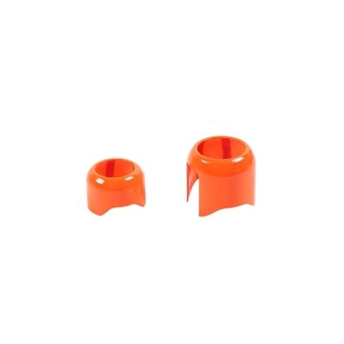 DQRG Auto Interieur Für Jeep Für Wrangler JL Für Gladiator JT 2018-2024 Auto Innen 4WD Getriebe Kopf Dekoration Abdeckung Auto Zierleisten(Orange) von DQRG