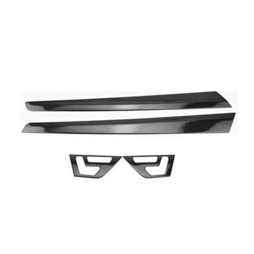 DQRG Auto Styling Zierleisten Carbon/Silber Auto Tür Panel Trim Streifen Für Mercedes Für Benz E Klasse Coupe W207 C207 W20 E200 E260 E300 2009-2013 Auto Innenraum(Shape A) von DQRG