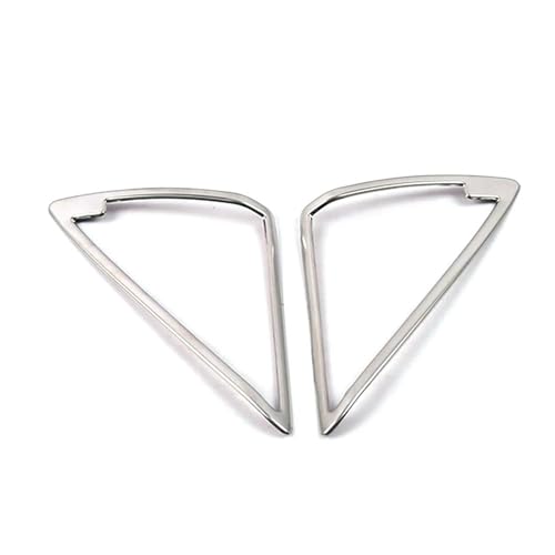 DQRG Auto Styling Zierleisten Für Skoda Für Kodiaq 2016-2020 Auto Innen Teil EINE Säule Audio Lautsprecher Sound Kreis Abdeckung Trim Rahmen Auto Innenraum(Mattes Silber.) von DQRG