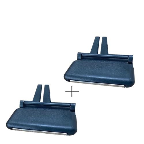 Klimaanlage Entlüftung X1/x2/x4 Einstellknopf Dash Air Vent Grill A/C Trim Slide Tab Clip Für Skoda Für Octavia 3 RS MK3 A7 2015-2020 Klimaanlage Vent Outlet(2PCS Middle) von DQRG