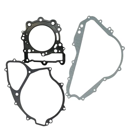 Motorrad Links Rechts Motor Gehäuse Generator Kupplung Abdeckung Zylinderkopf Dichtung Für B&MW Für F650GS 99-07 Für F650CS 00-05(The kits) von DQSSSL
