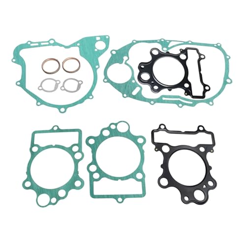 Motorrad Motor Zylinderkopf Basis Kupplung Abdeckung Kurbelgehäuse Dichtung Kits Für Für XVS650 Für V Für Star 1997-2018(The Set) von DQSSSL