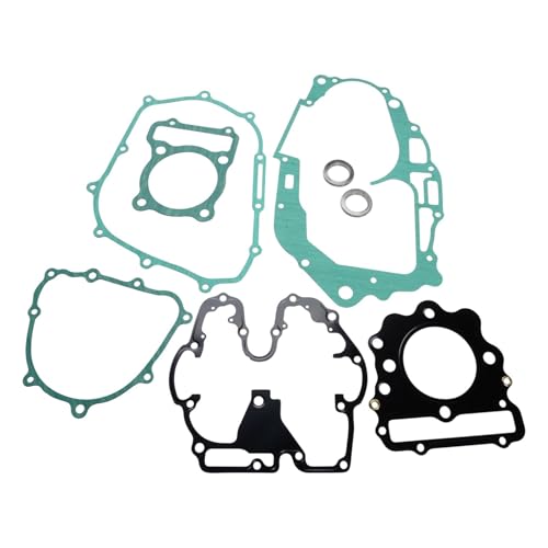 Motorrad Zylinder Motor Kurbelgehäuse Kupplung Abdeckungen Dichtung Set Kits Für XR250R 1996-2004(The kits) von DQSSSL