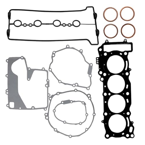 Motorrad Zylinderkopf Kurbelgehäusedeckel Dichtungssätze Set Für Für R6 Für YZFR6 Für YZF-R6 2006-2024 2022 2023(The kits) von DQSSSL