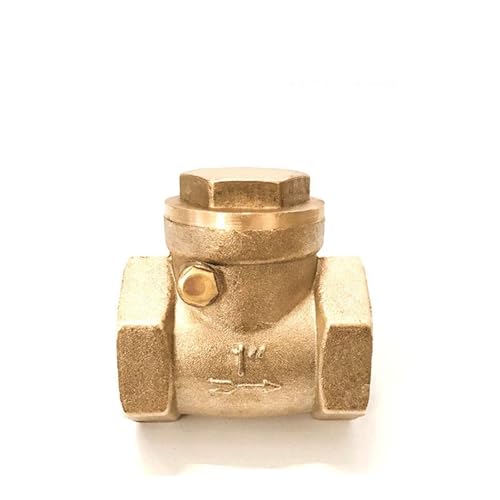 1/2" 3/4" 1" 2" 3" 4" Female Thread Brass Horizontal Check Valve For Prevent Water Backflow(1-1/4") von DQTWFJDZH