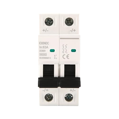 1 Pairs 2P DC 32A Mini Circuit Breaker 600V MCB,16A 20A 25A 40A 50A 63A Solar Switch for Photovoltaic system(20A) von DQTWFJDZH